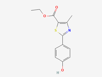 Febuxostat Descyano Hydroxy Ethyl Ester Structure