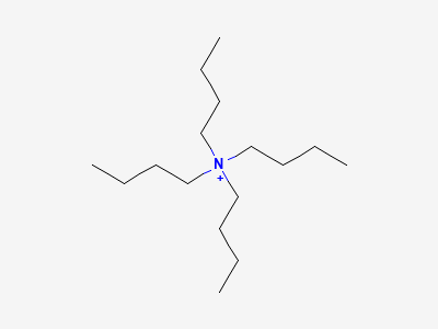 N,N,N-tributylbutan-1-aminium (tetrabutylammonium) Structure
