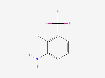 2-methyl-3-(trifluoromethyl)aniline Structure