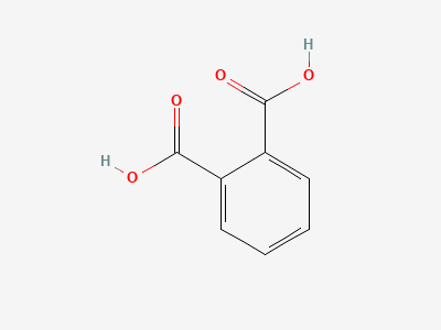 Benzene-1,2-dicarboxylic acid (phthalic acid) Structure