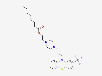 Fluphenazine octanoate Structure