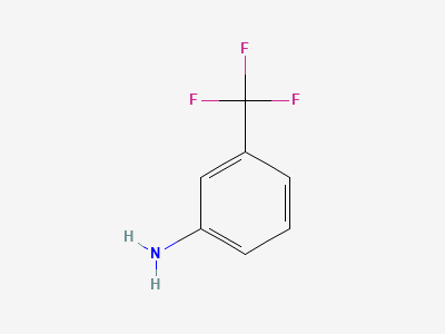 3-(trifluoromethyl)aniline Structure