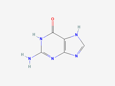 2-amino-1,9-dihydro-6H-purin-6-one (guanine) Structure