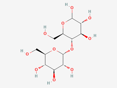 4-O-α-D-glucopyranosyl-D-glucopyranose (maltose) Structure