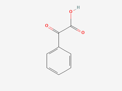 Oxophenylacetic acid (benzoylformic acid) Structure