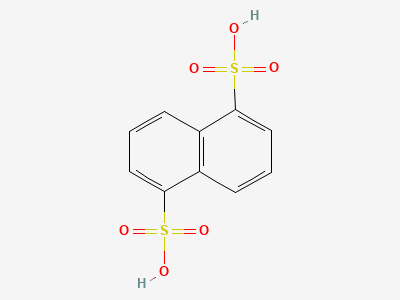 Naphthalene-1,5-disulfonic acid Structure
