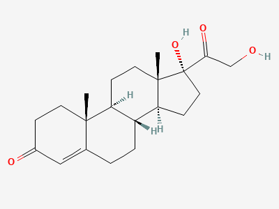 17,21-dihydroxypregn-4-ene-3,20-dione (Reichstein's substance S) Structure