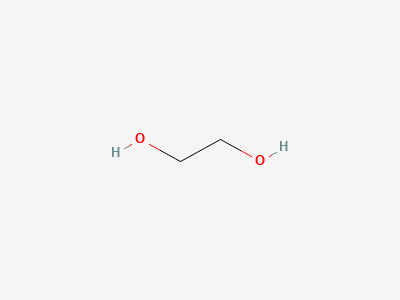 Ethane-1,2-diol (ethylene glycol) Structure