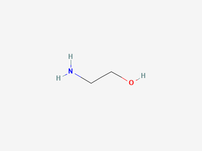 2-aminoethanol Structure
