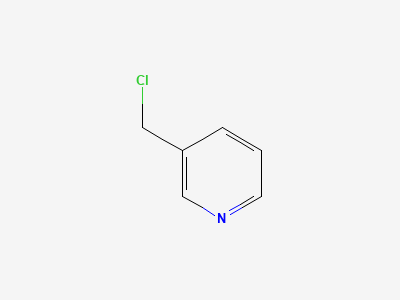 3-(chloromethyl)pyridine (nicotinyl chloride) Structure