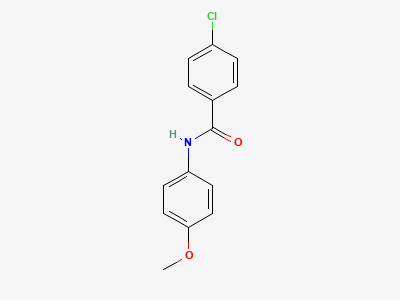 4-chloro-N-(4-methoxyphenyl)benzamide Structure