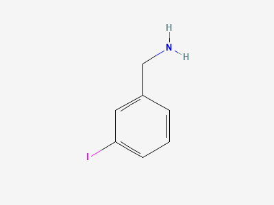 1-(3-iodophenyl)methanamine Structure