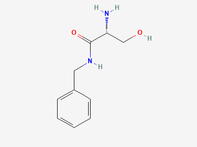 Lacosamide N-Desacetyl o-Desmethyl imp Structure