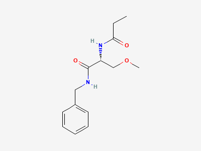 Lacosamide N-ethyl carbonyl analog Structure