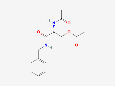 Lacosamide O-Acetyl Impurity Structure