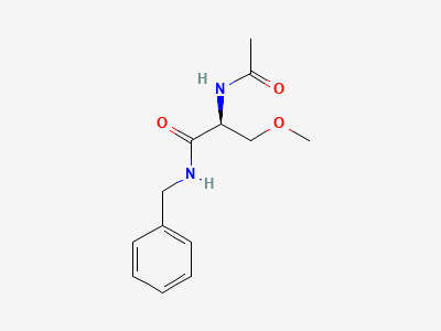 Lacosamide (S)-Isomer Impurity Structure
