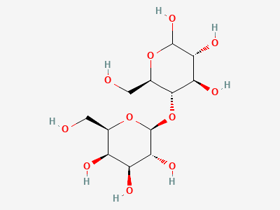 4-O-β-D-galactopyranosyl-D-glucopyranose (lactose) Structure