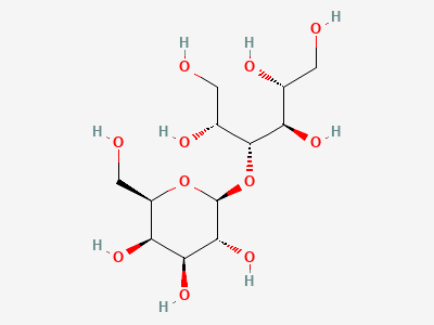 3-O-β-D-galactopyranosyl-D-mannitol (lactulitol) Structure