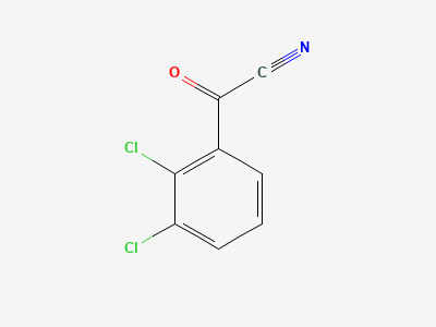 Lamotrigine Impurity (2,3-Dichlorobenzoylnitrile) Structure