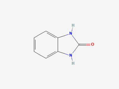 Lansoprazole Impurity - D (2- hydroxy benzimidazole) Structure