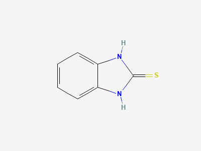 Lansoprazole Impurity- E ( 2-mercepto benzimidazole) Structure