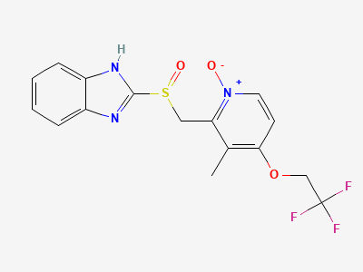 Lansoprazole N-Oxide Structure