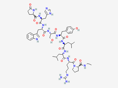 [6-L-leucine]leuprorelin Structure