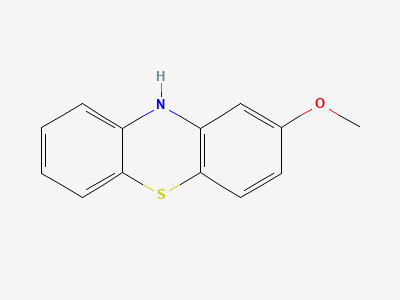 2-methoxy-10H-phenothiazine Structure