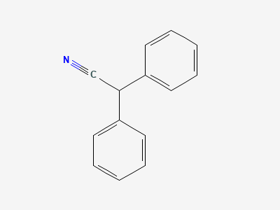 Diphenylacetonitrile Structure