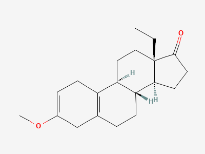 13-ethyl-3-methoxygona-2,5(10)-dien-17-one Structure