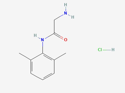 Lidocaine Impurtiy (Glycinexylidide HCl) Structure