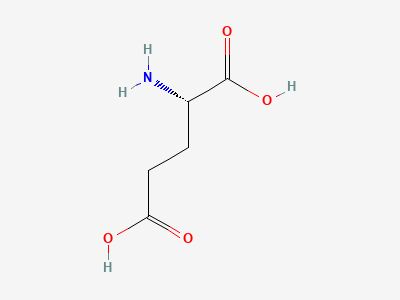(2S)-2-aminopentanedioic acid (glutamic acid) Structure