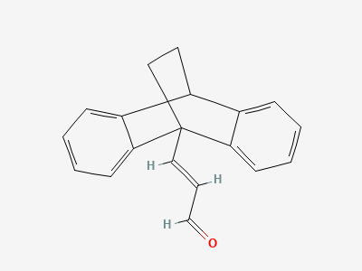 3-(9,10-ethanoanthracen-9(10H)-yl)prop-2-enal Structure