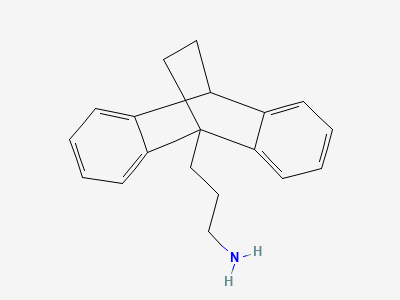 3-(9,10-ethanoanthracen-9(10H)-yl)propan-1-amine Structure