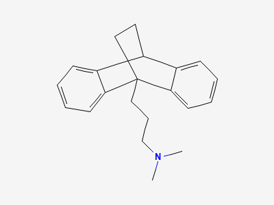 3-(9,10-ethanoanthracen-9(10H)-yl)-N,N-dimethylpropan-1-amine Structure