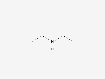N-ethylethanamine (diethylamine) Structure