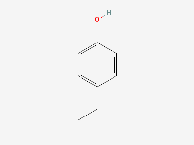 4-ethylphenol (p-ethylphenol) Structure