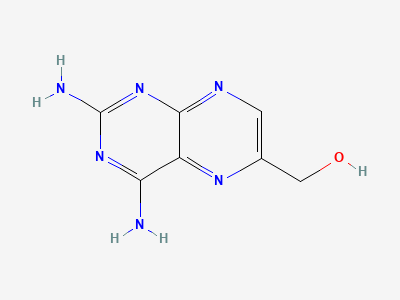 (2,4-diaminopteridin-6-yl)methanol Structure