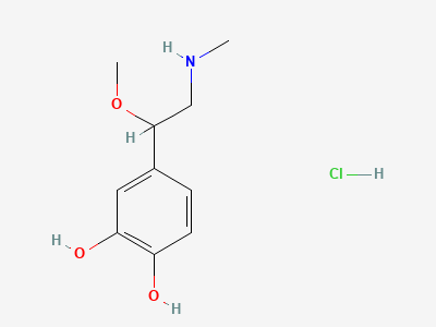 Methoxy adrenaline HCl Structure