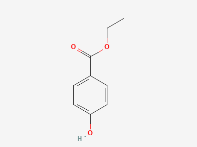 Ethyl 4-hydroxybenzoate (ethyl parahydroxybenzoate) Structure