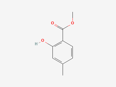 Methyl 2-hydroxy-4-methylbenzoate Structure
