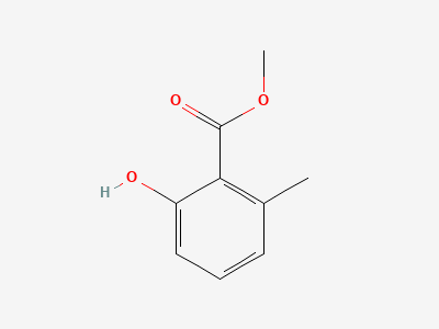 Methyl 2-hydroxy-6-methylbenzoate Structure