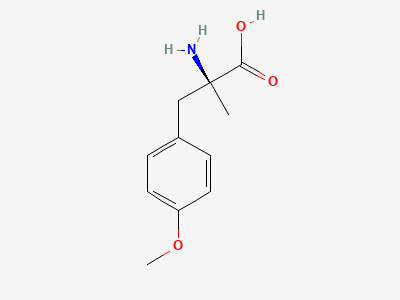 (2S)-2-amino-3-(4-methoxyphenyl)-2-methylpropanoic acid Structure