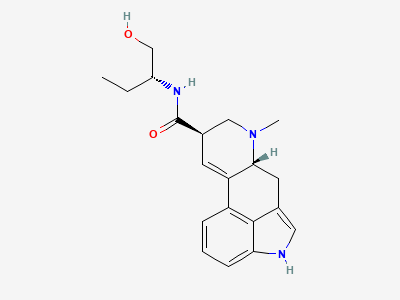 (6aR,9R)-N-[(1R)-1-(hydroxymethyl)propyl]-7-methyl-4,6,6a,7,8,9-hexahydroindolo[4,3-fg]quinoline-9-carboxamide (1'-epi-methylergometrine) Structure
