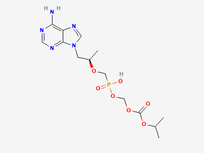 MONO-POC-PMPA Tenofovir Structure