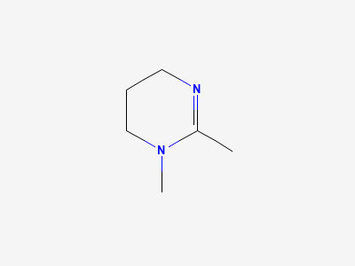 1,2-dimethyl-1,4,5,6-tetrahydropyrimidine Structure