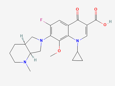 Moxifloxacin Impurity N-Methyl Structure