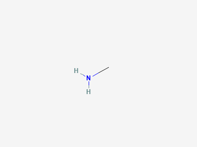 Methanamine (methylamine) Structure