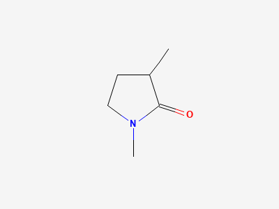 (3RS)-1,3-dimethylpyrrolidin-2-one Structure