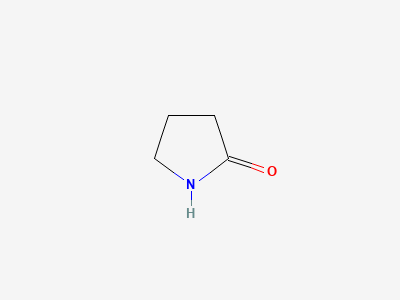 Pyrrolidin-2-one (2-pyrrolidone) Structure
